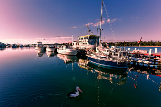 istock Fishing boat's at Dawn 692676138