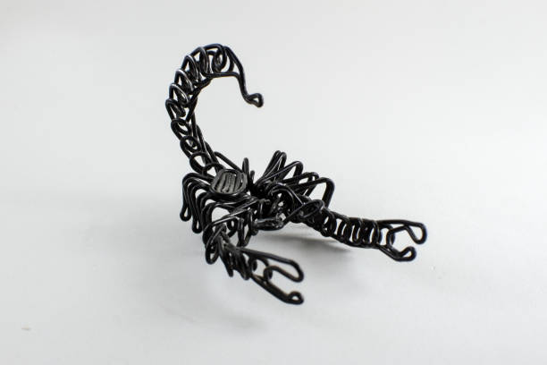 istock Scorpion made of wire 692690474
