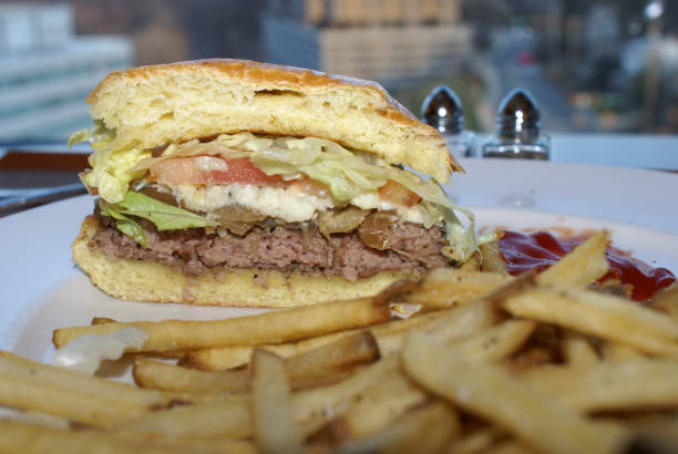 istock Hamburger and Fries 692710554