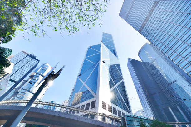 istock Modern buildings in central Hong Kong. 692720570