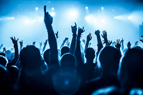 istock Silhouette People At Music Concert 692741371