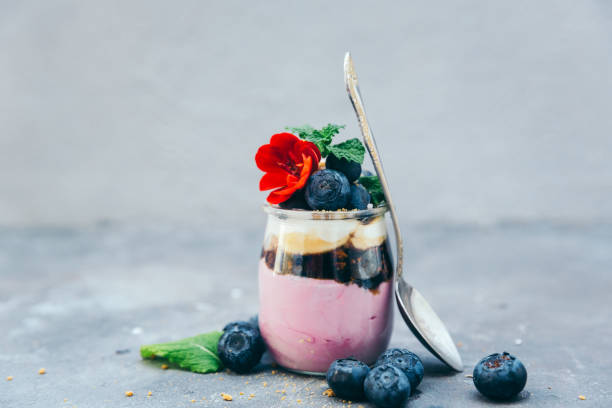 istock fresh black forest cherry dessert in a glass 692758560
