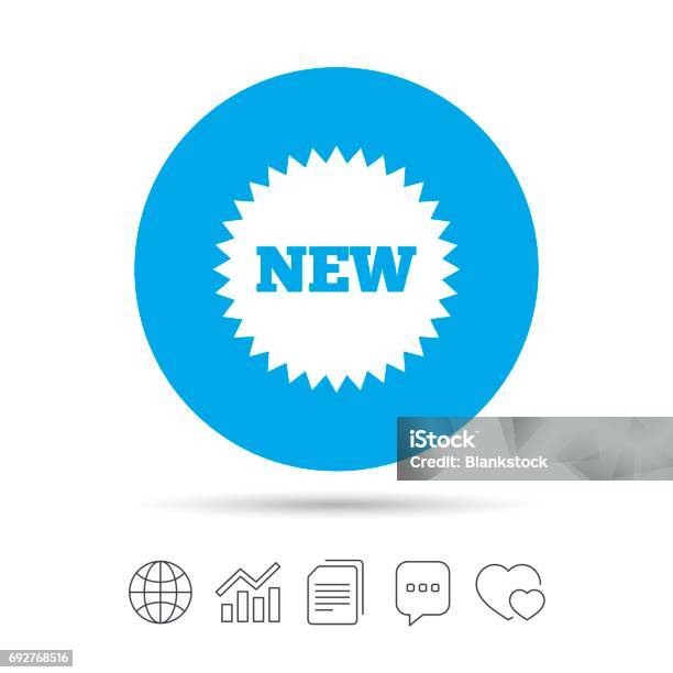 New Sign Icon New Arrival Star Symbol Stock Illustration - Download Image Now - Arrival, Art, Badge