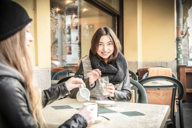 istock Friends in a cafe 692791080