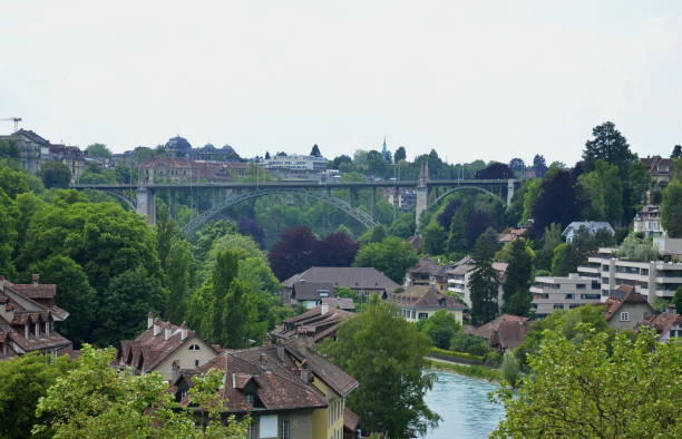 istock Rhine river and building in Bern Switzerland 692793604