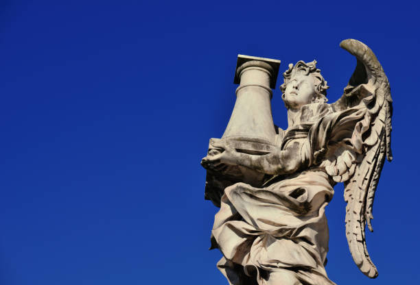 istock Angel with the Column of Jesus Passion 692793998