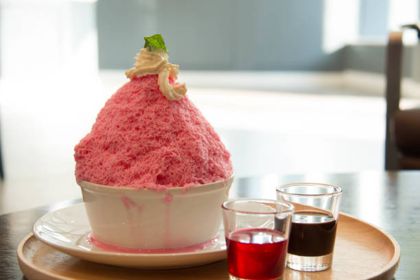 istock strawberry bingsu and cream ontop 692798344