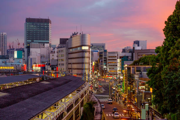 istock Japan. Evening Tokyo. 692801786