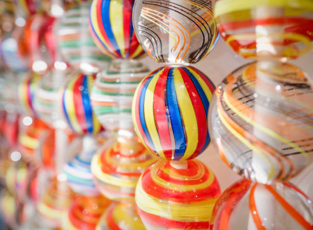 istock Colorful glass marbles 692805394