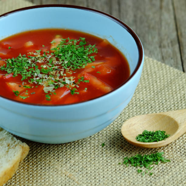 istock Healthy of tomato soup. 692806880