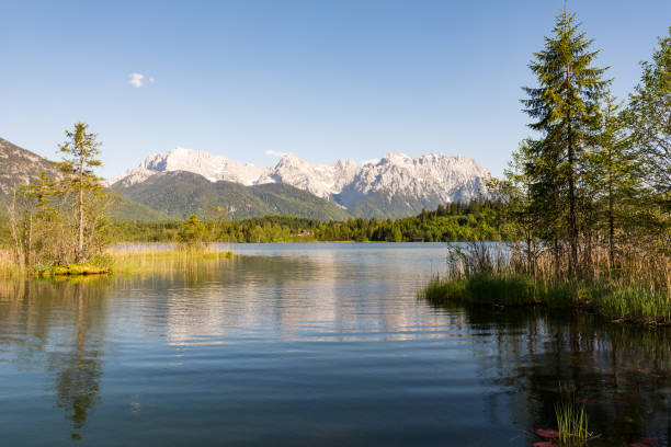 istock Lake Barmsee at the Karwendel mountains 692826438