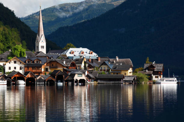 Hallstatt stock photo