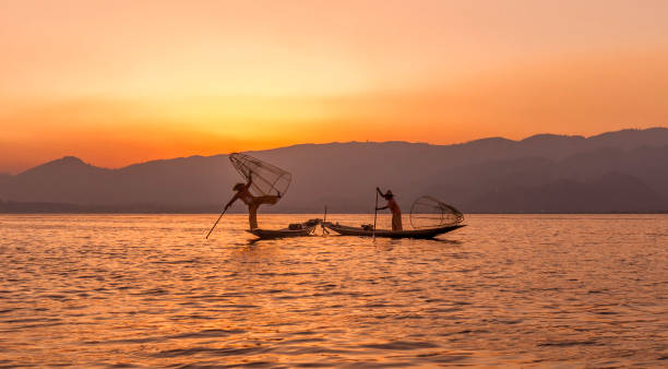 istock Fisherman at Inle Lake, Myanmar. 692826958