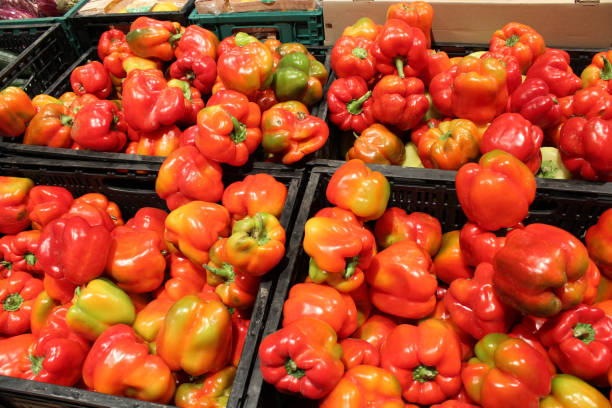 istock red pepper in supermarket 692827318