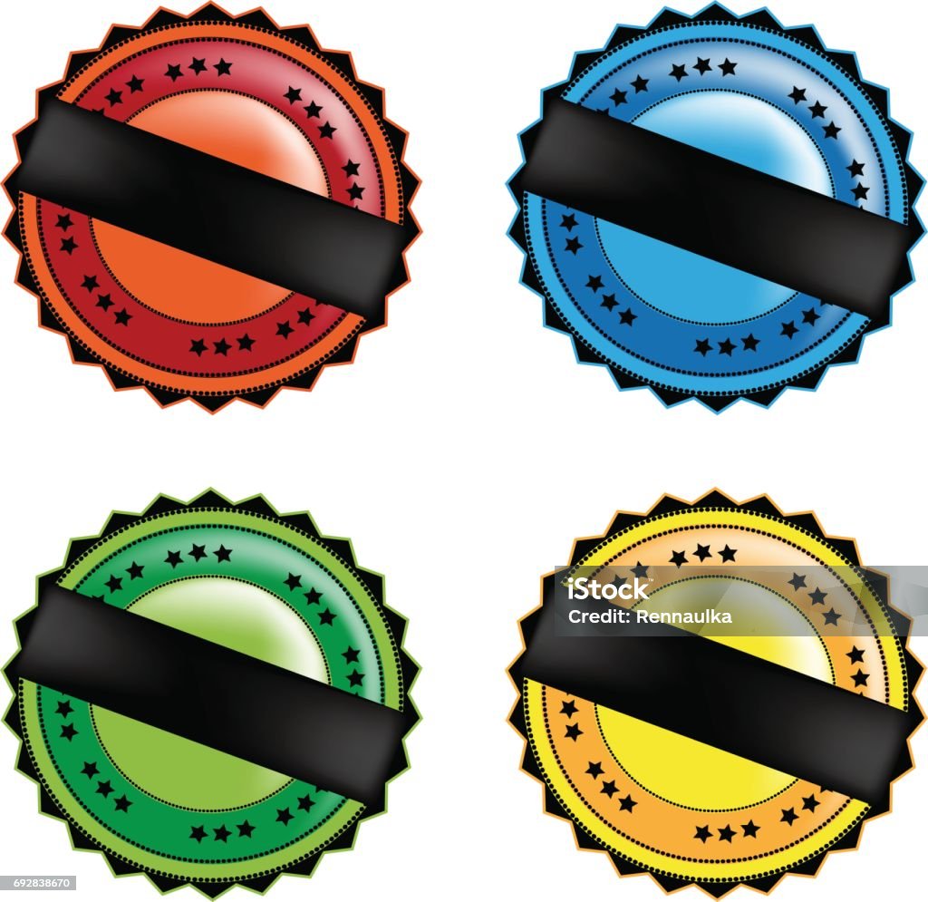 Multi Point Seal Vector Vector Seals Stock Illustration - Download Image Now - Ancient, Author ...