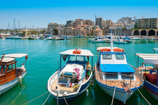 istock Heraklion harbour. Crete, Greece 692840860