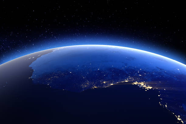 istock Central Africa. Elements of this image furnished by NASA 692848794