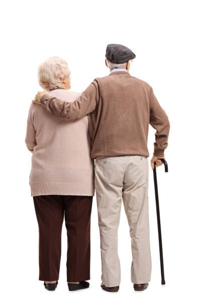 istock Rear view shot of an elderly couple 692849262