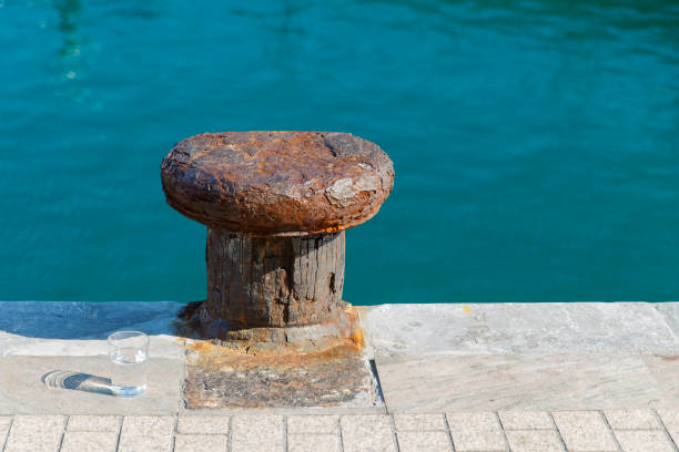 istock bollard in the harbor, donostia 692866408