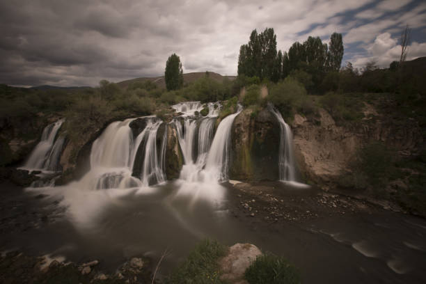 Muradiye waterfalls in Van, Turkey