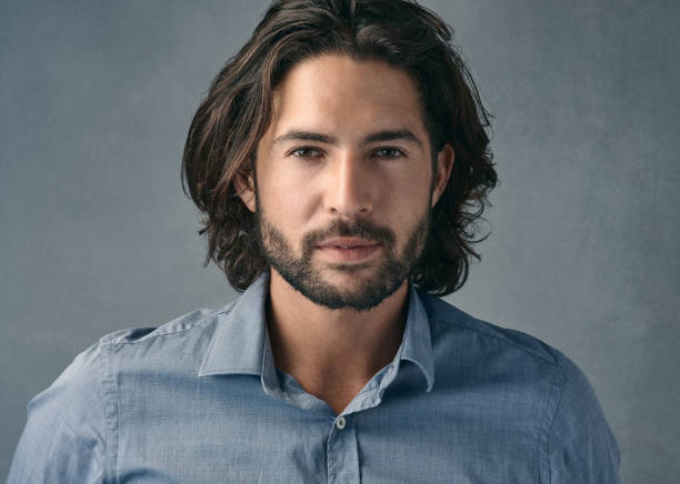 Male Models With Long Hair Stock Photos, Pictures & Royalty-Free Images -  iStock