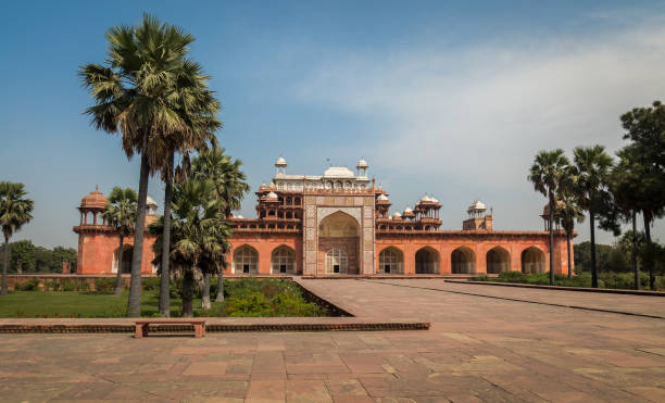 istock Akbar's Tomb at Sikandra Agra - A classic Mughal Indian architectural structure of Medieval India. 692880058