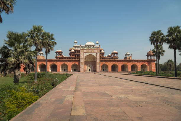 istock Akbar's Tomb at Sikandra Agra - A classic Mughal Indian architectural structure of Medieval India. 692880074