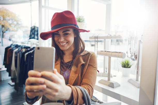 istock There's always time for a selfie 692880102