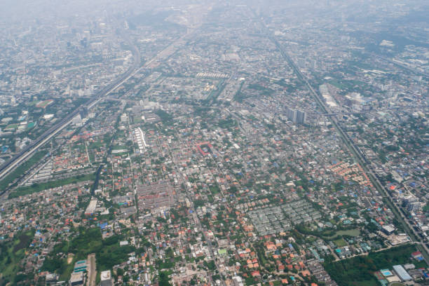 istock Bangkok City, Take a photo form the plane. 692887494