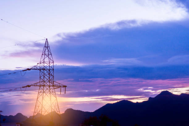 istock telecommunication mast TV antennas wireless technology under blue sky with cloud 692892142