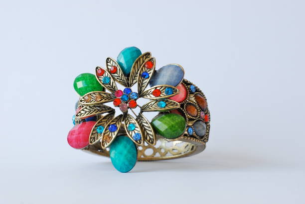 Handmade woman accessories isolated