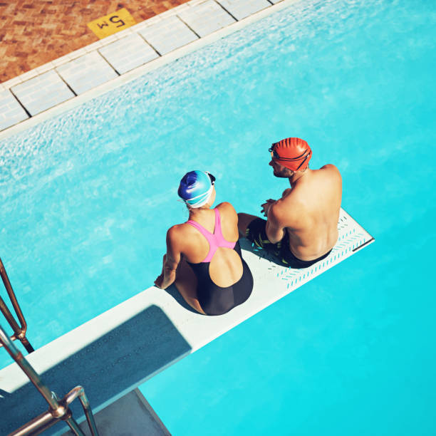 istock Swimming brought them together 692897954