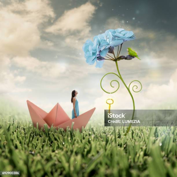 Photo Manipulation Unlocking The Power Of Individual Potential Stock Photo - Download Image Now