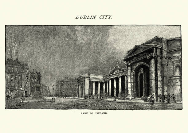 istock Bank of Ireland, Dublin, 19th Century 692907740