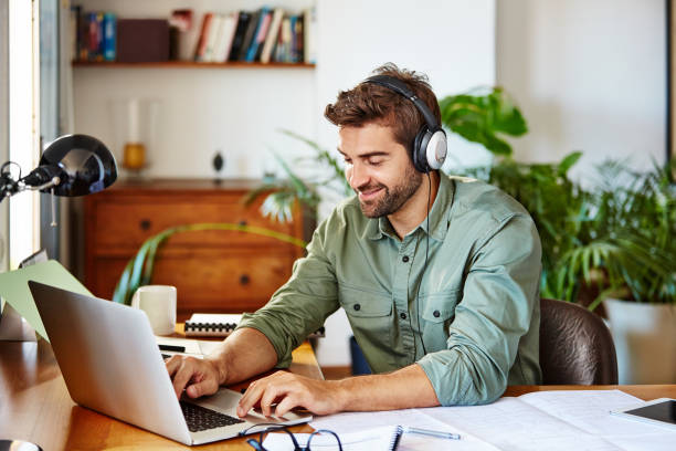 istock His music keeps him motivated 692908422