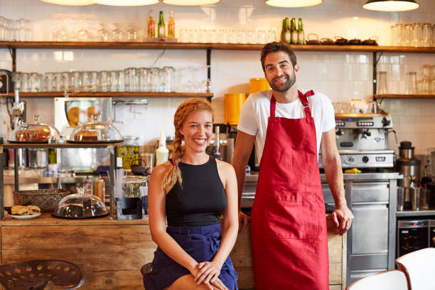 istock Welcome to our coffee shop 692908880