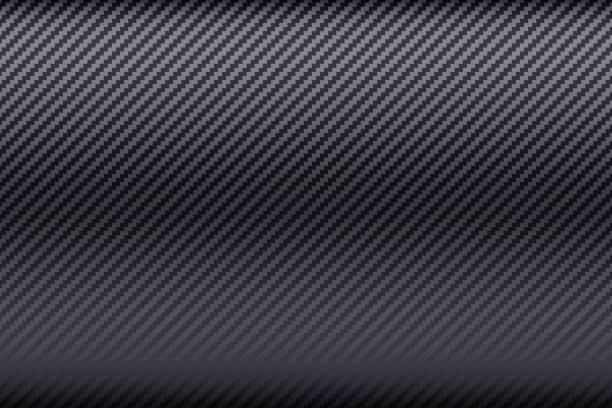 kompozyt z włókna węglowego - carbon fiber textile pattern stock illustrations