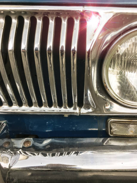 istock Detail of a old car – Headlight 692944552