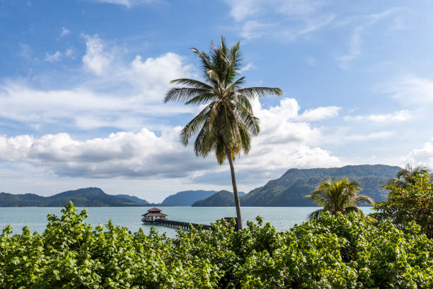 20+ Beach Pulau Langkawi Zen Like Diminishing Perspective Stock