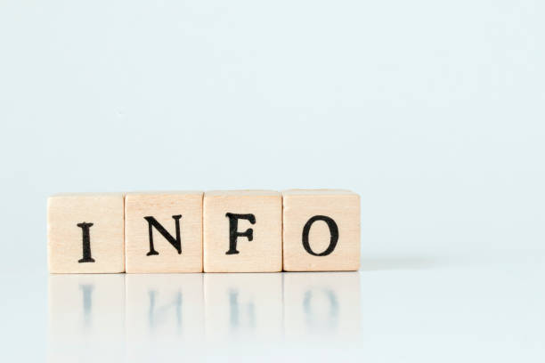 istock Infomation.wooden cube written as INFO,made with building blocks 692958768