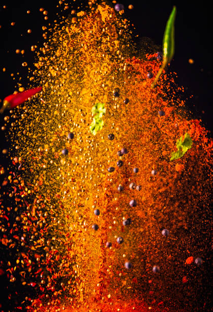 istock Spice Mix Food Explosion with Chili and Peppercorns 692958852