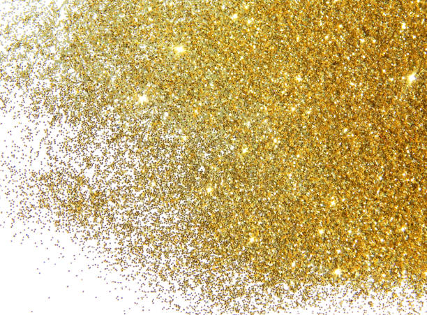 istock Textured background with golden glitter 692959528