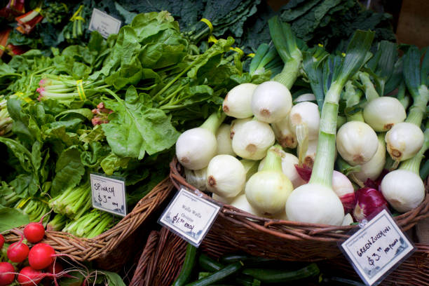 Fall produce for sale at a farm stand in Wayzata, Minnesota