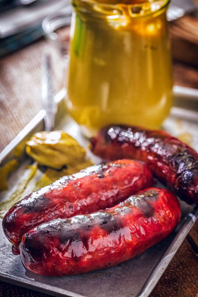 istock Chorizo Sausages with Mustard 692962194