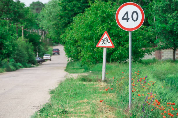 istock Road signs on roadside 692962830