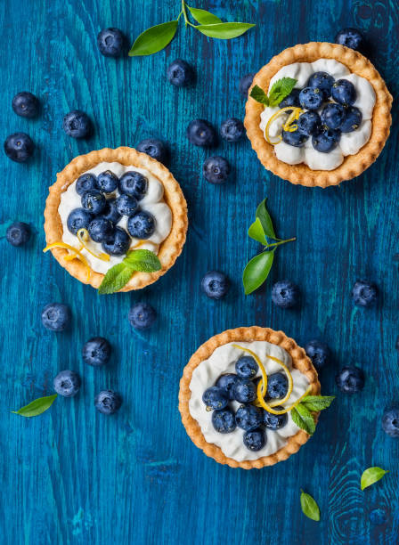 Blueberry tartlets