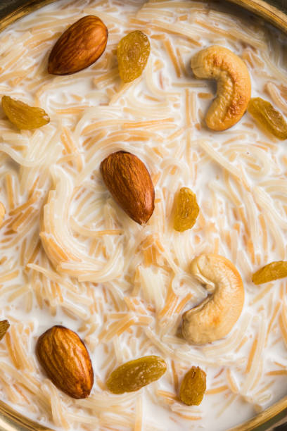 istock Most famous Indian sweet pudding Kheer or semiya khir in a bowl.Selective focus 692979532