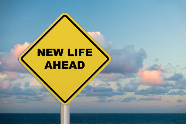 istock Crossing Sign - New life Ahead 692982462