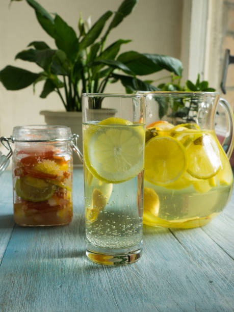 istock Homemade lemonade with lemon, grapefruit and lime 692983248