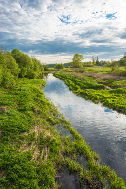 istock Beautiful water scenery in the setting sun. 692993104